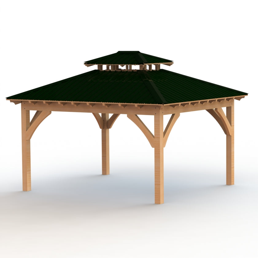 Men's Shed Custom 18' x 16' Pavilion Plans