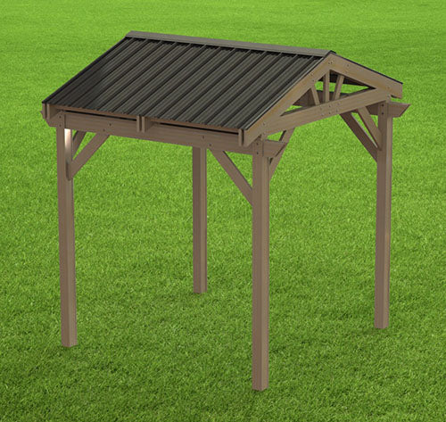 How to Build a Gazebo Plans - Perfect for Hot Tubs - 10' x 10'